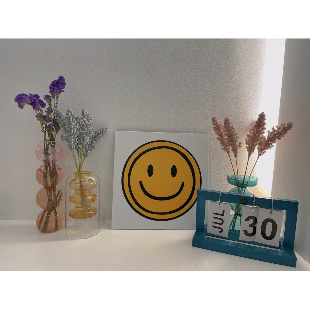 Smile Wall Decor / Photo Tiles Modern Art Home Room Table Decoration Gift Living Room Decor Kitchen