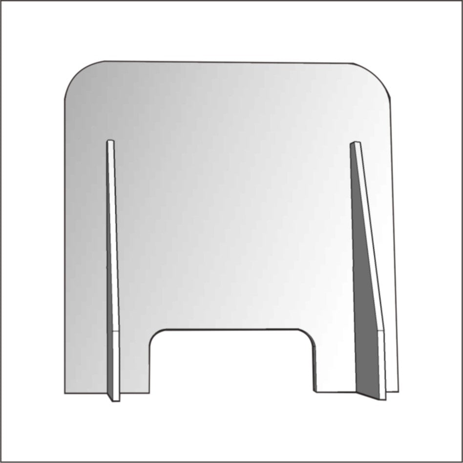 Clear Acrylic Barrier Table Shield Divider Safe Guard Counter Desk Office Partition Covid 3mm 5mm