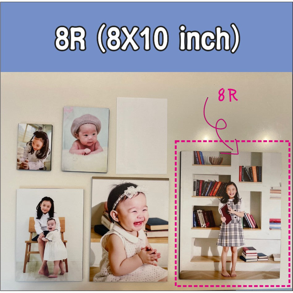 Small) Personalized Photo Tile / Sintra Sticker Customized Printing Picture Gift for Christmas Decor