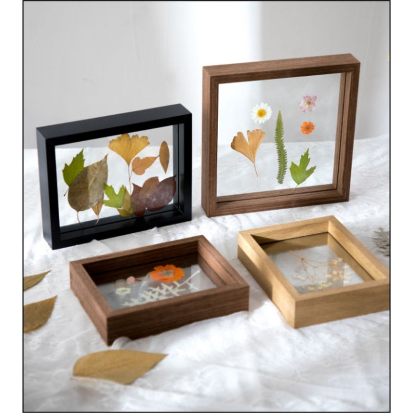 Glass Wooden Photo Frame / Picture Stand Baby Family Wedding Couple Home Decor Christmas Giveaways