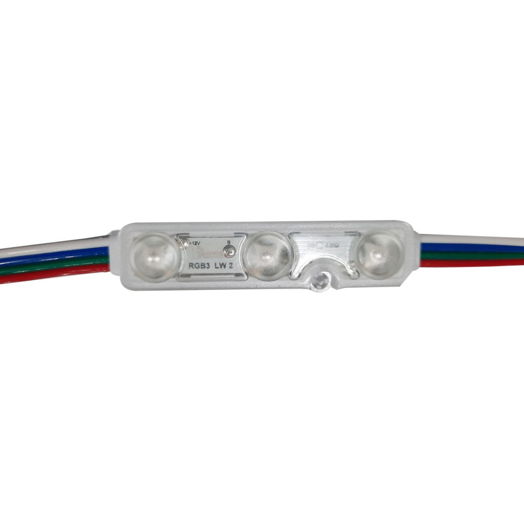 1W Super Bright LED Module / waterproof imported from korea / White, RGB, Warm / Good for Signage