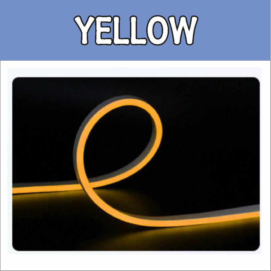 Neon LED Tube (AC 220V, per Meter) / Waterproof Flex Lights Strip / White Red Blue Pink Green Yellow