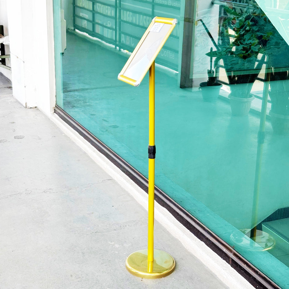 A4 Aluminum Sign Stand / Display Frame Standee Office Store Promo Menu Poster Paper Holder Signage