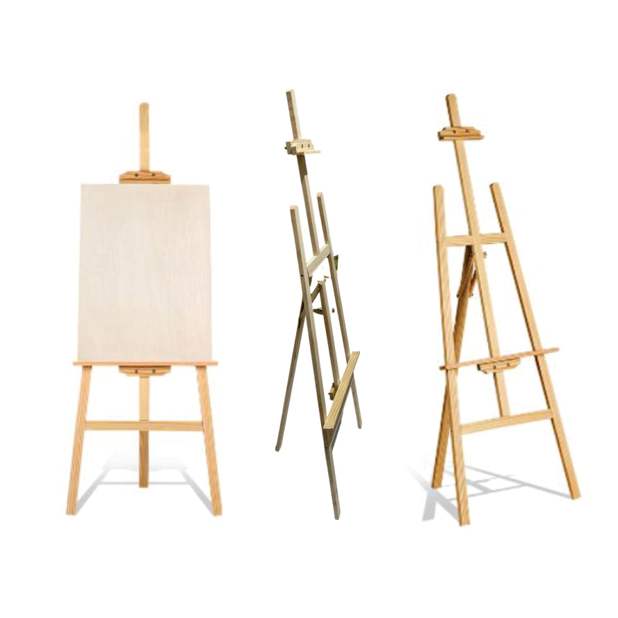 Wooden Easel Stand / Adjustable Tripod Display School Painting Promo Restaurant Event Office Wood