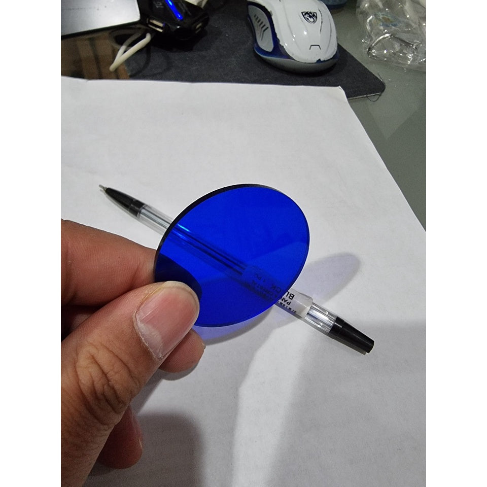 Transparent "Red" Circle Round Acrylic Sheet Pre Cut & Customized Size 1/ Plastic Glass Plexiglass