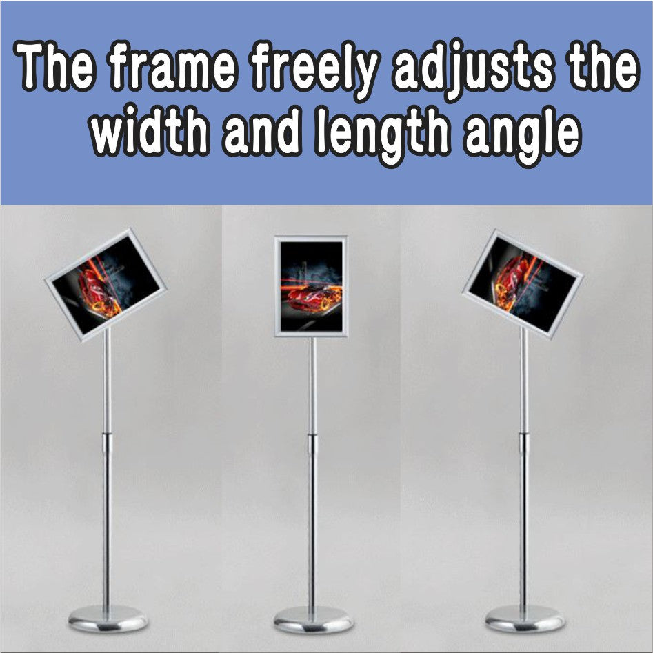 A4 Aluminum Sign Stand / Display Frame Standee Office Store Promo Menu Poster Paper Holder Signage
