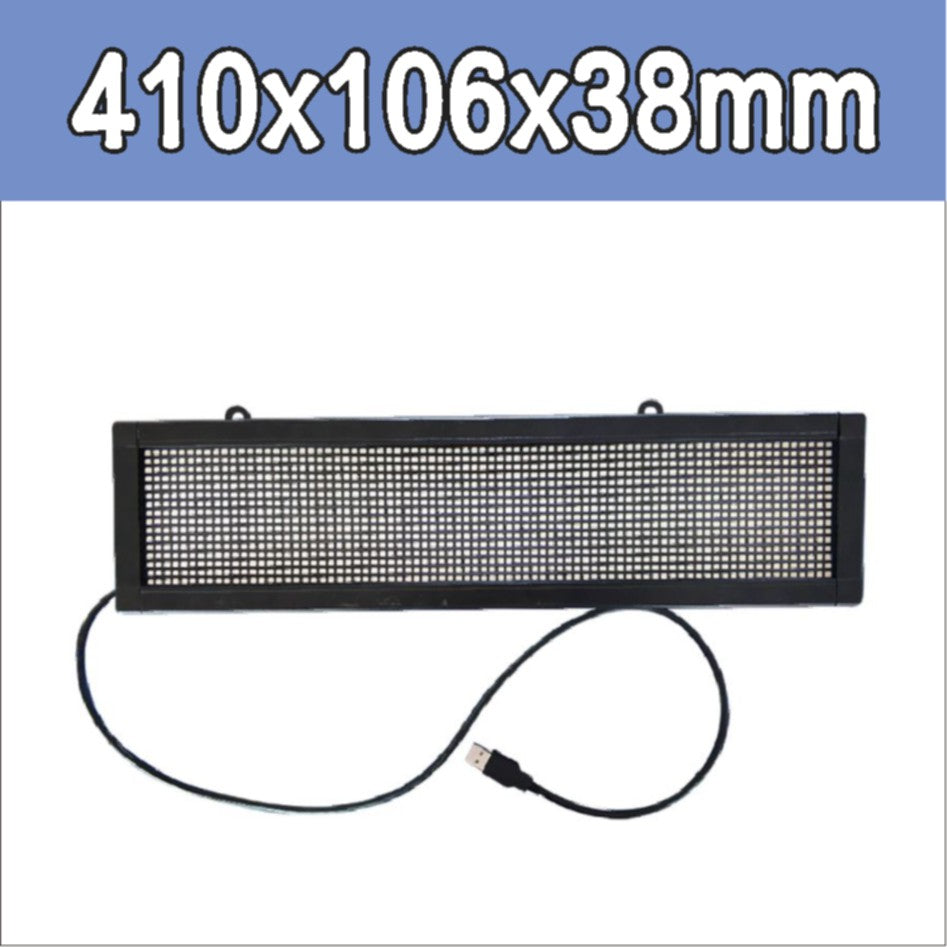 LED Digital Programmable Signage Red Color Message / Display Screen Store Office Bus Sign Signboard