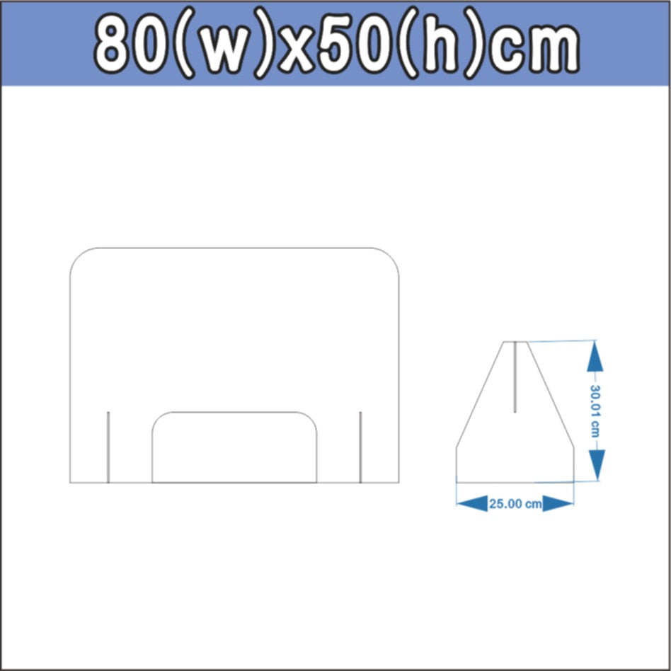 Clear Acrylic Barrier Table Shield Divider Safe Guard Counter Desk Office Partition Covid 3mm 5mm