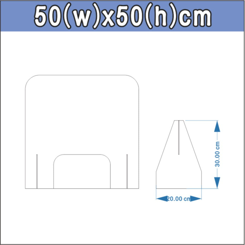Clear Acrylic Barrier Table Shield Divider Safe Guard Counter Desk Office Partition Covid 3mm 5mm