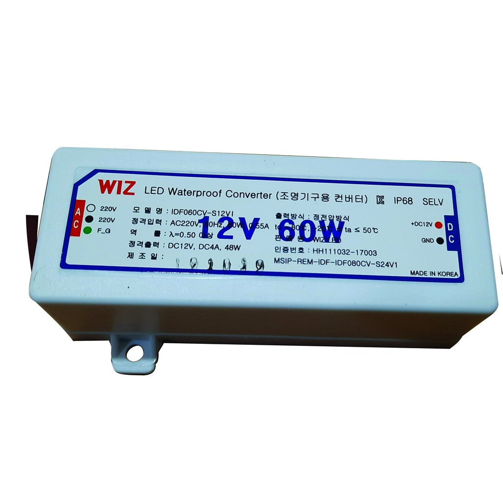 Waterproof SMPS 60w /100w / 200w / 300W LED 12V TO 220 Converter Power Supply Transformer Signage