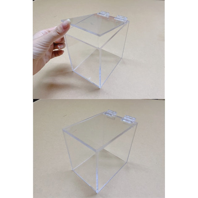 Clear Acrylic Box /1 2 3 4 slot/ Kpop BTS Blackpink Photocards Figure Storage Photo Card Display