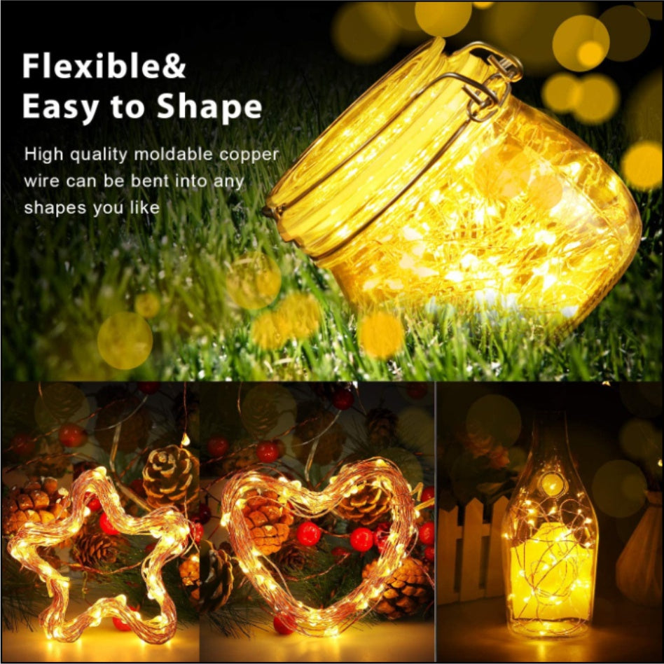 Wire Fairy Light / Party Wedding Home Decoration Christmas Lights Cake Flower Valentine Gift Decor