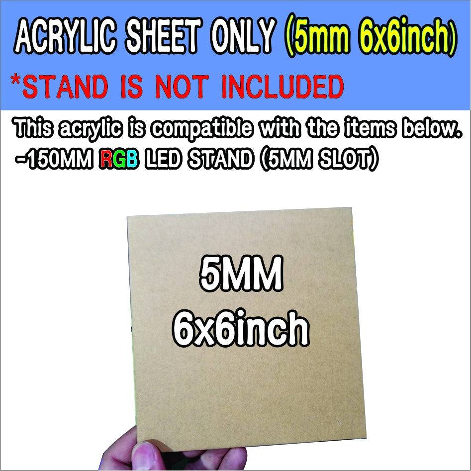 Wooden Led Light Base Stand / White Warm RGB Night Lamp Home Decor Acrylic Christmas Gift Giveaways