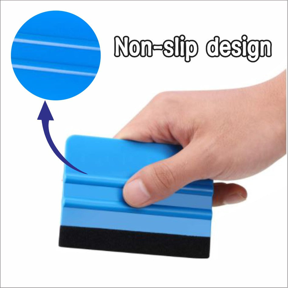 Vinyl Plastic Squeegee / Card Squeeze Sticker Packaging Film Tool Scraper Window Tint Applicator