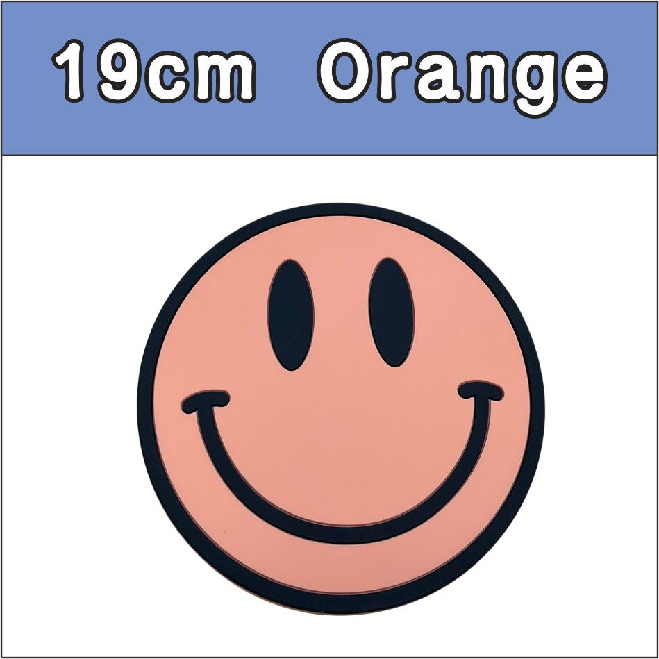 Smile Silicone Table Mat / Table Pad Dining Coaster Placemat Pot Mat Cup Pad Kitchen Mug Pan Decor