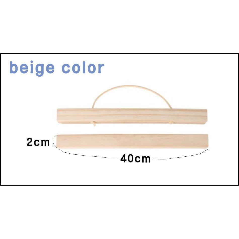 Wooden Magnetic Poster Holder / Banner Hanger Kpop Photo Picture Wedding Room Christmas Decor Frame