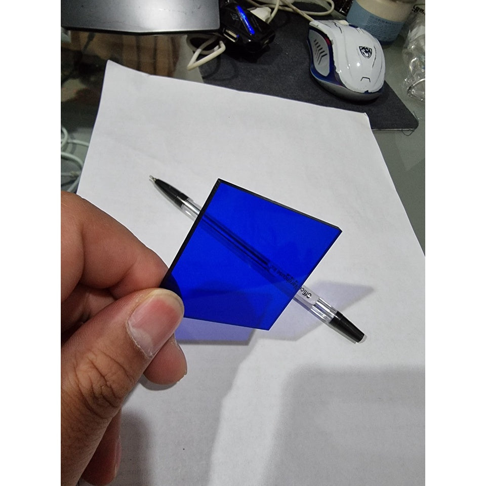 Transparent "RED" Acrylic Sheet Pre Cut & Customized Size1/ Sheets Plastic Glass Plexiglass Colorful