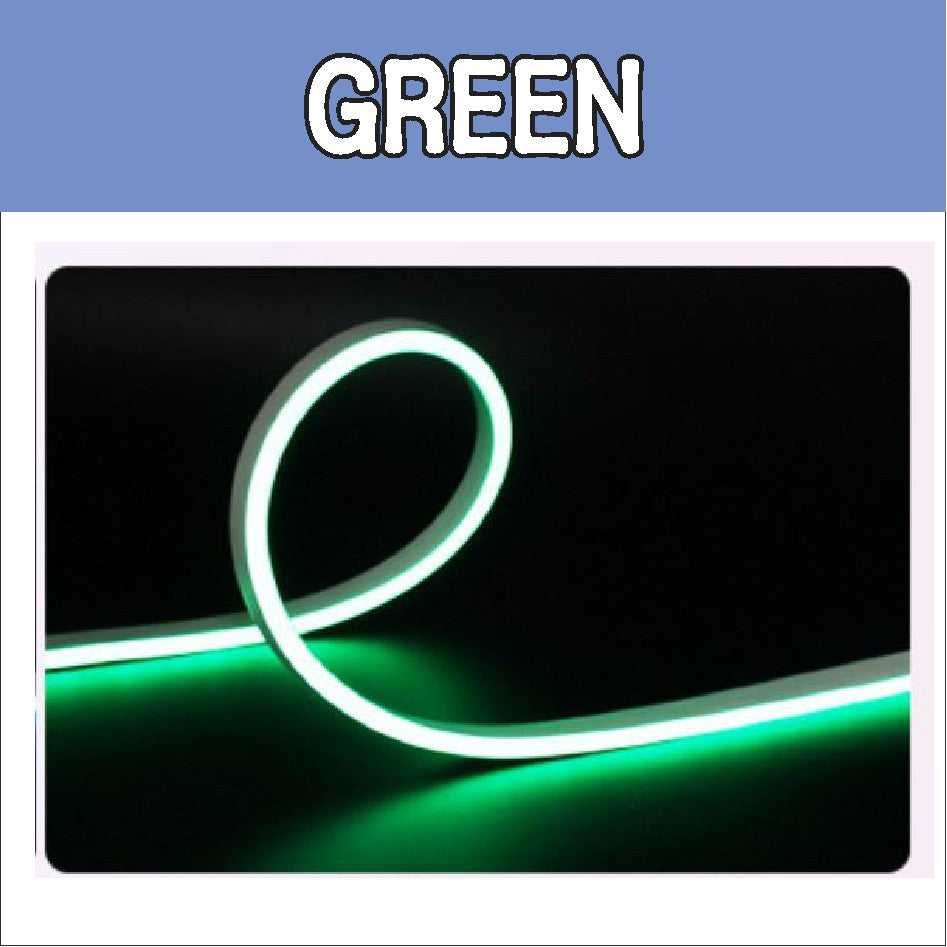 Neon LED Tube (AC 220V, per Meter) / Waterproof Flex Lights Strip / White Red Blue Pink Green Yellow
