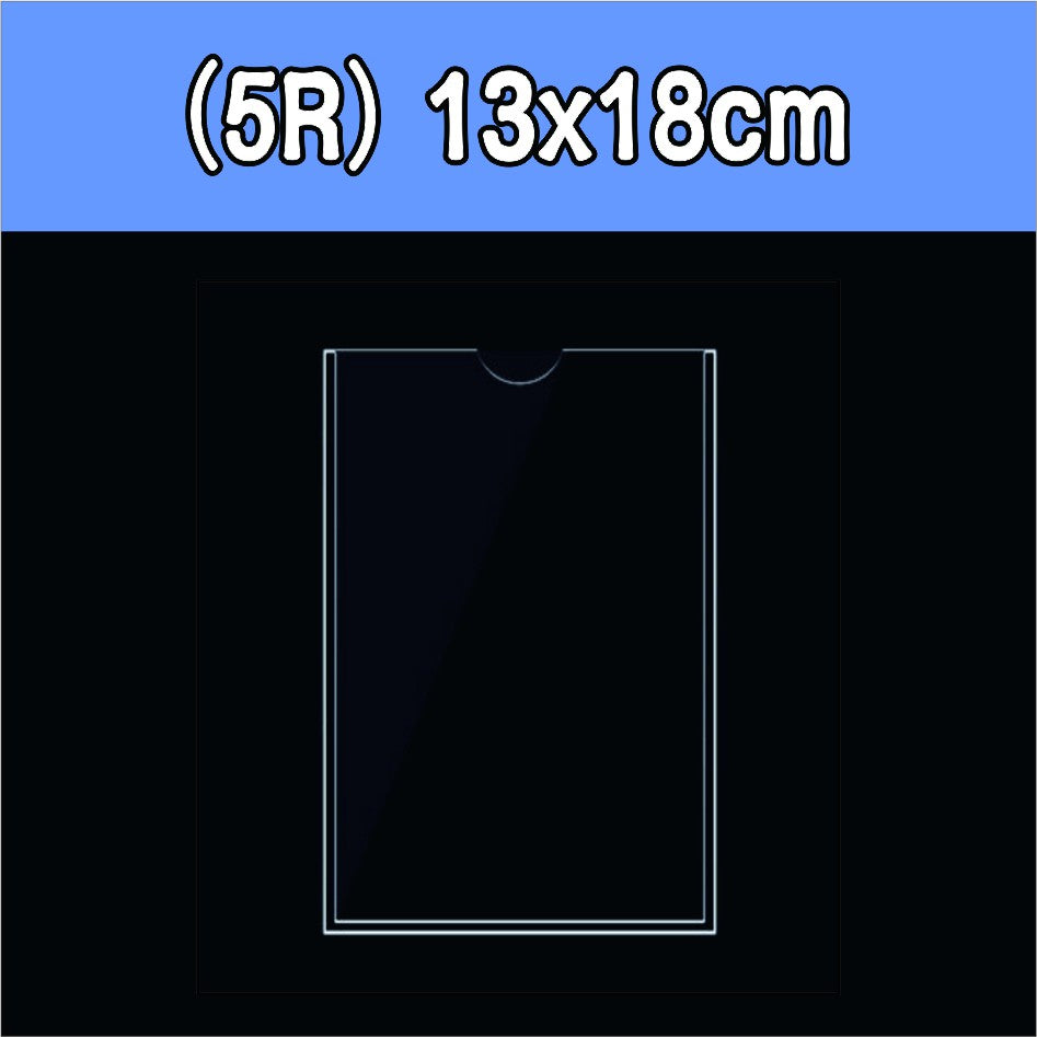 A4 A5 A3 3R 4R 5R Clear Acrylic Wall Frame / Paper Holder Poster Photo Permit Certificate Document