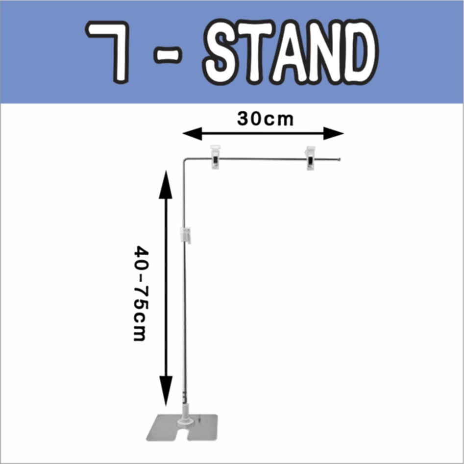 Paper Sign Stainless Holder Stand / Price Name Tag Display Poster Photo Desktop Supermarket Grocery