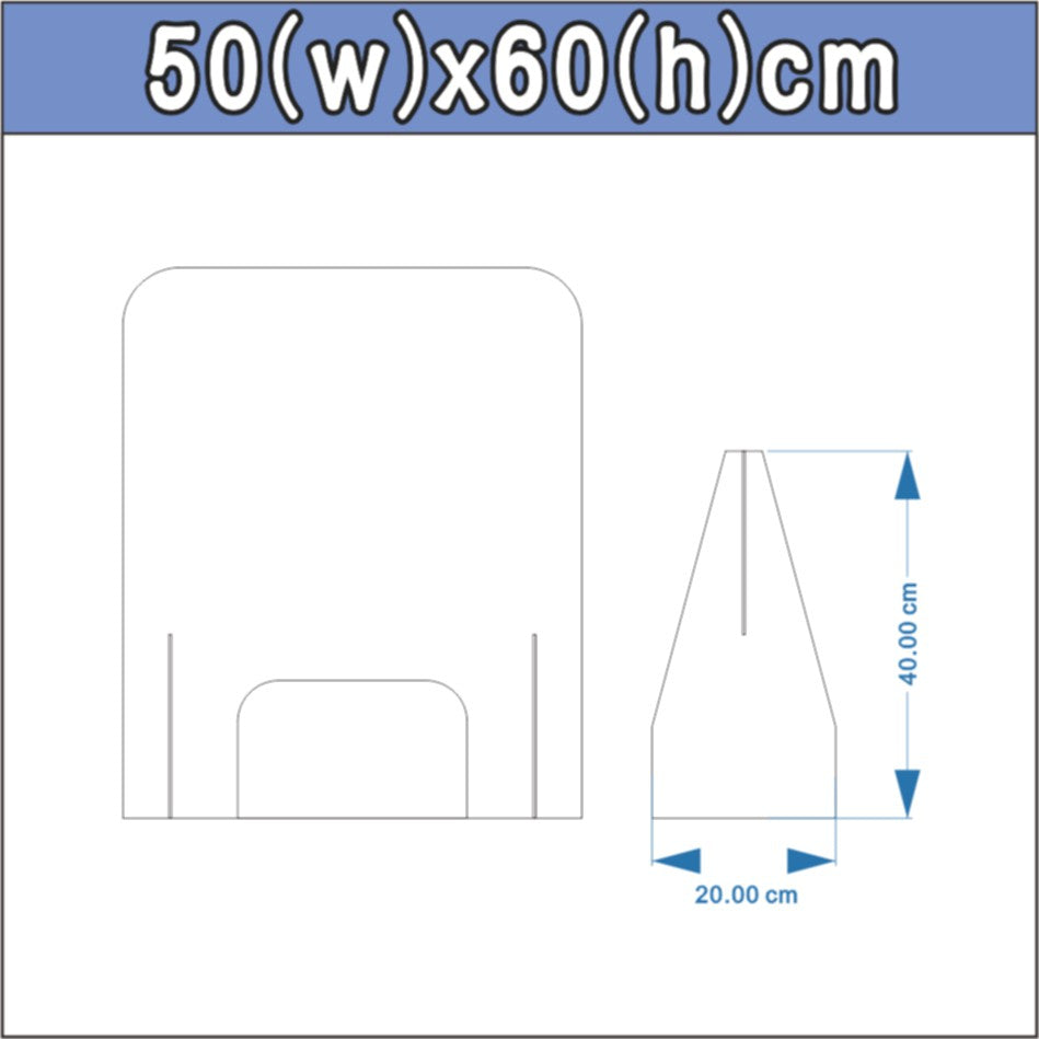 Clear Acrylic Barrier Table Shield Divider Safe Guard Counter Desk Office Partition Covid 3mm 5mm
