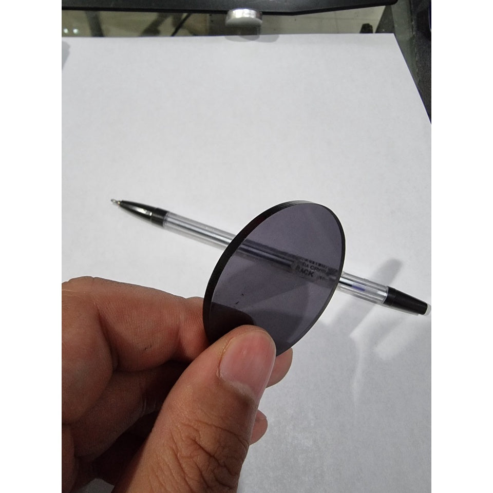 Transparent "Red" Circle Round Acrylic Sheet Pre Cut & Customized Size 1/ Plastic Glass Plexiglass