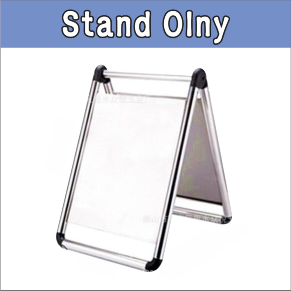 Foldable Stand Parking Signage Floor Sign Logo Printing Standee Restaurant Shop Store Office Decor