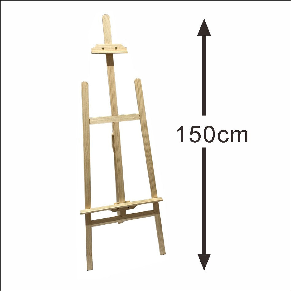 Wooden Easel Stand / Adjustable Tripod Display School Painting Promo Restaurant Event Office Wood