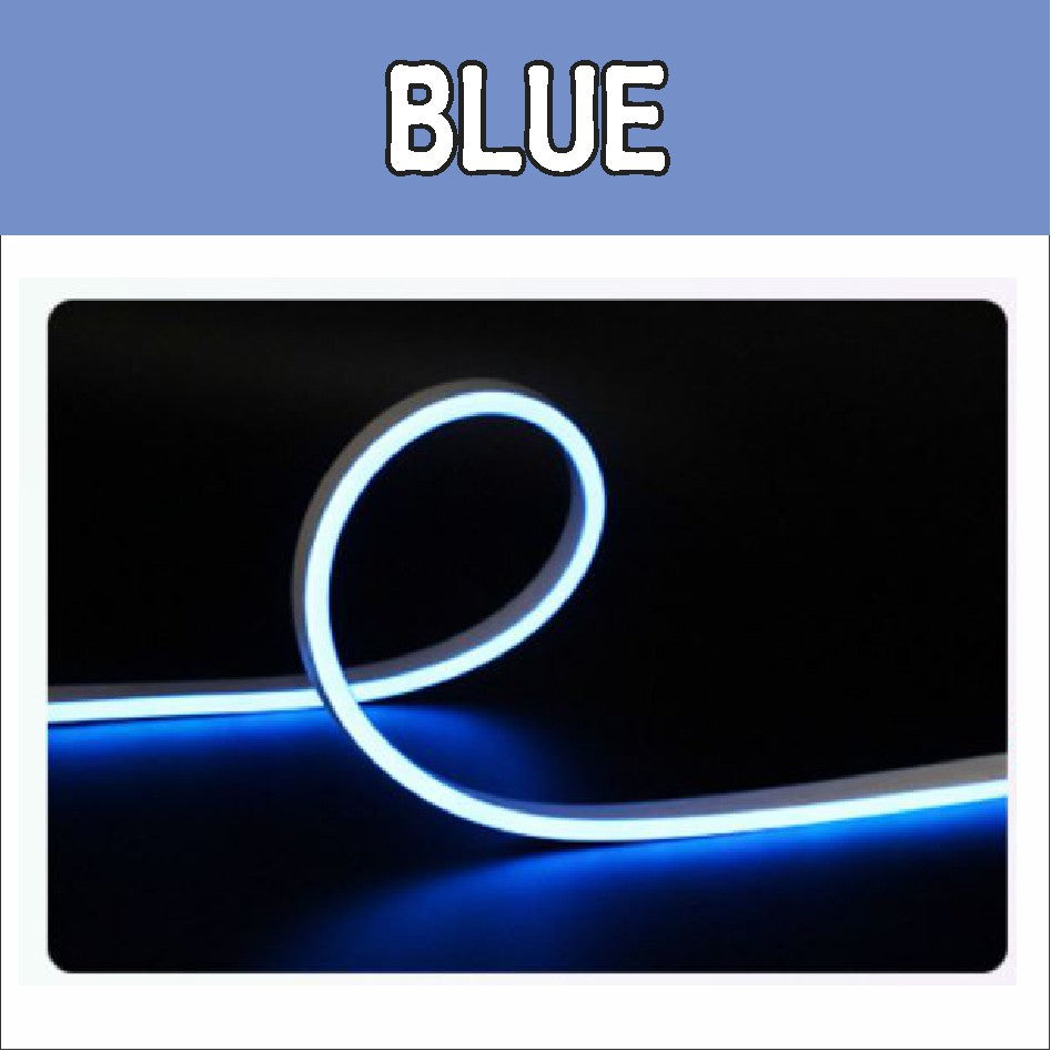 Neon LED Tube (AC 220V, per Meter) / Waterproof Flex Lights Strip / White Red Blue Pink Green Yellow