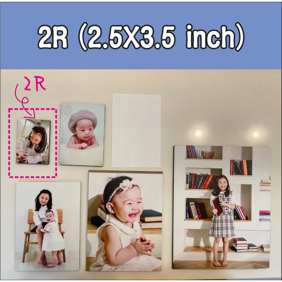 Small) Personalized Photo Tile / Sintra Sticker Customized Printing Picture Gift for Christmas Decor