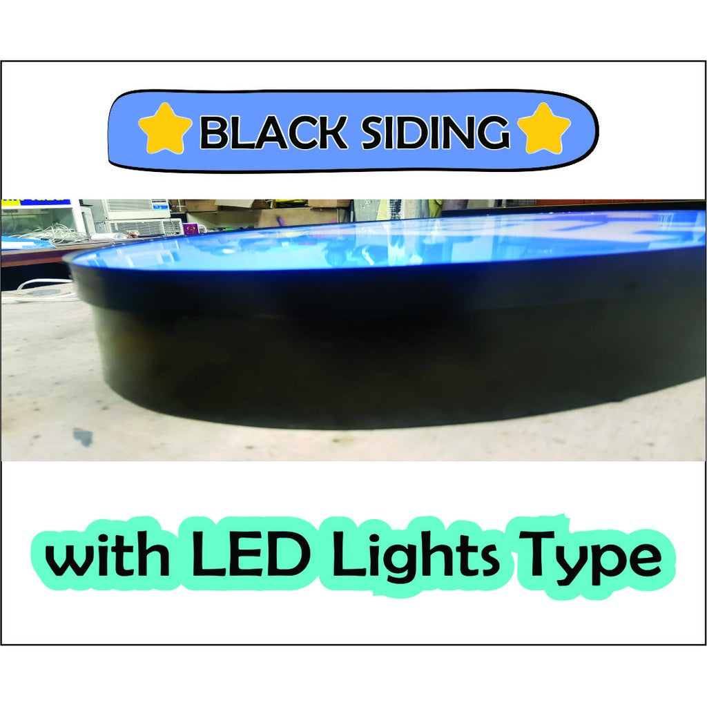 Customized Aluminum Letter Signage / LED Light Sign Acrylic DIY Signboard Korean Panaflex Stainless