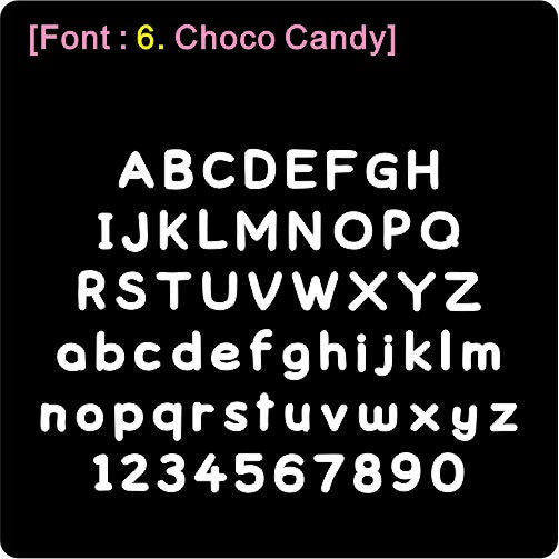 (8/9/10" H) Acrylic Letter Laser Cut / Alphabet Number Clear Transparent Black White Color Signage