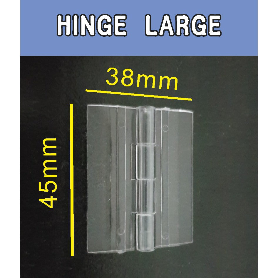 Clear Acrylic Hinge Lock Handle Hasp Folding Knob Concealed hinges Padlock Plexiglass Glass Plastic