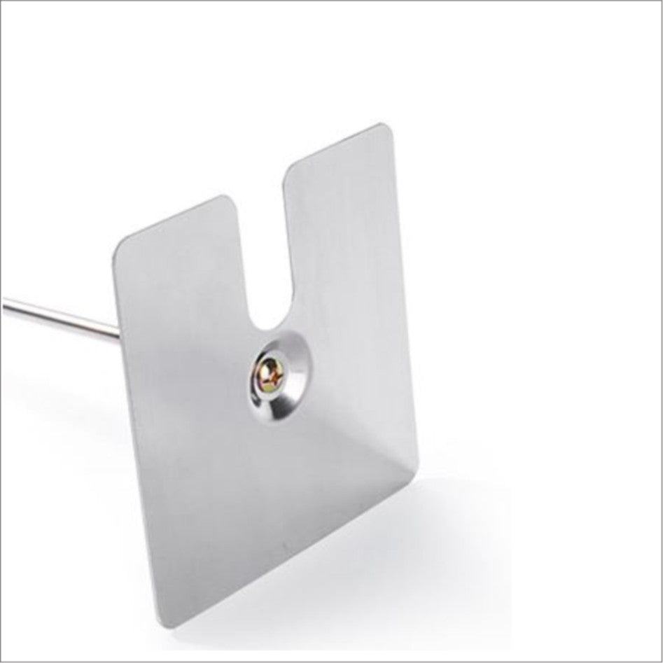 Paper Sign Stainless Holder Stand / Price Name Tag Display Poster Photo Desktop Supermarket Grocery