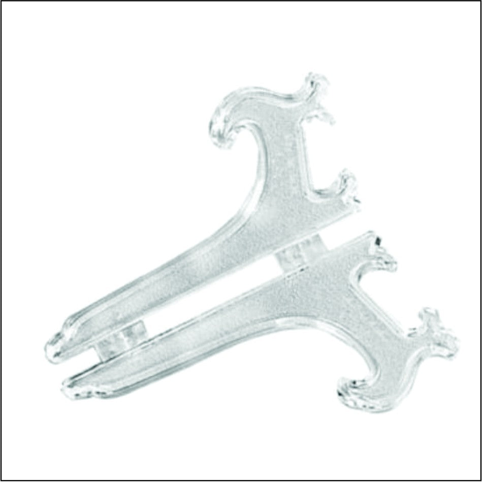 Photo Frame Stand Clear Plastic Pedestal Picture Holder / Artwork Acrylic Plexiglass Display Decor