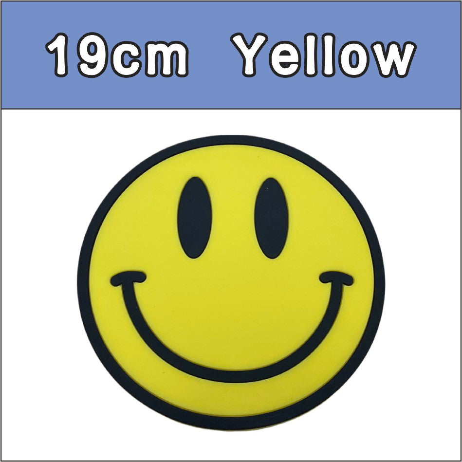 Smile Silicone Table Mat / Table Pad Dining Coaster Placemat Pot Mat Cup Pad Kitchen Mug Pan Decor