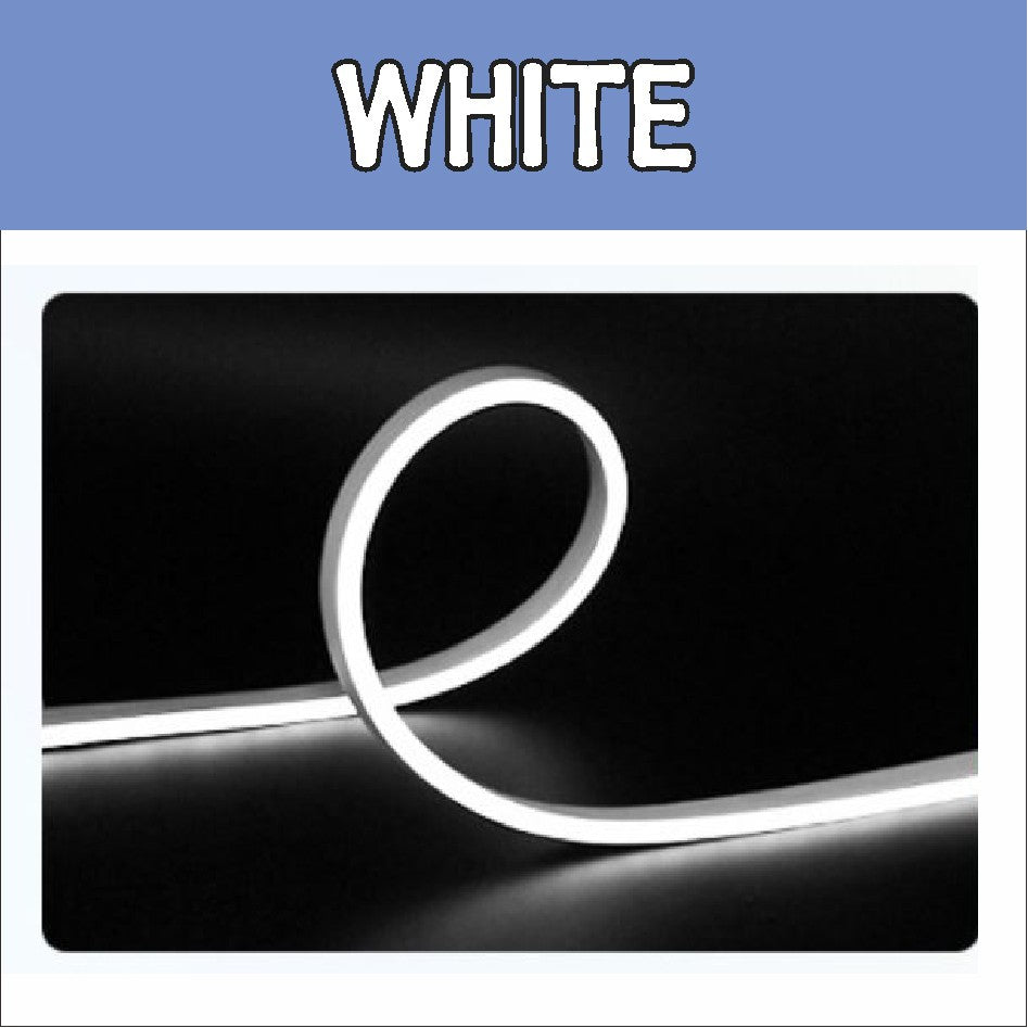 Neon LED Tube (AC 220V, per Meter) / Waterproof Flex Lights Strip / White Red Blue Pink Green Yellow