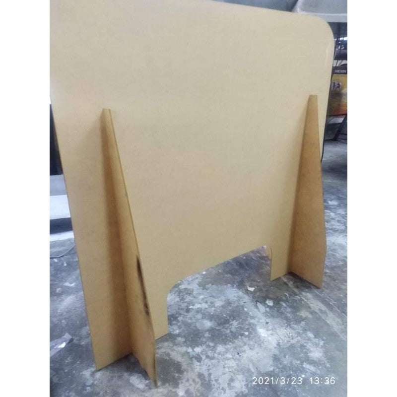 Clear Acrylic Barrier Table Shield Divider Safe Guard Counter Desk Office Partition Covid 3mm 5mm