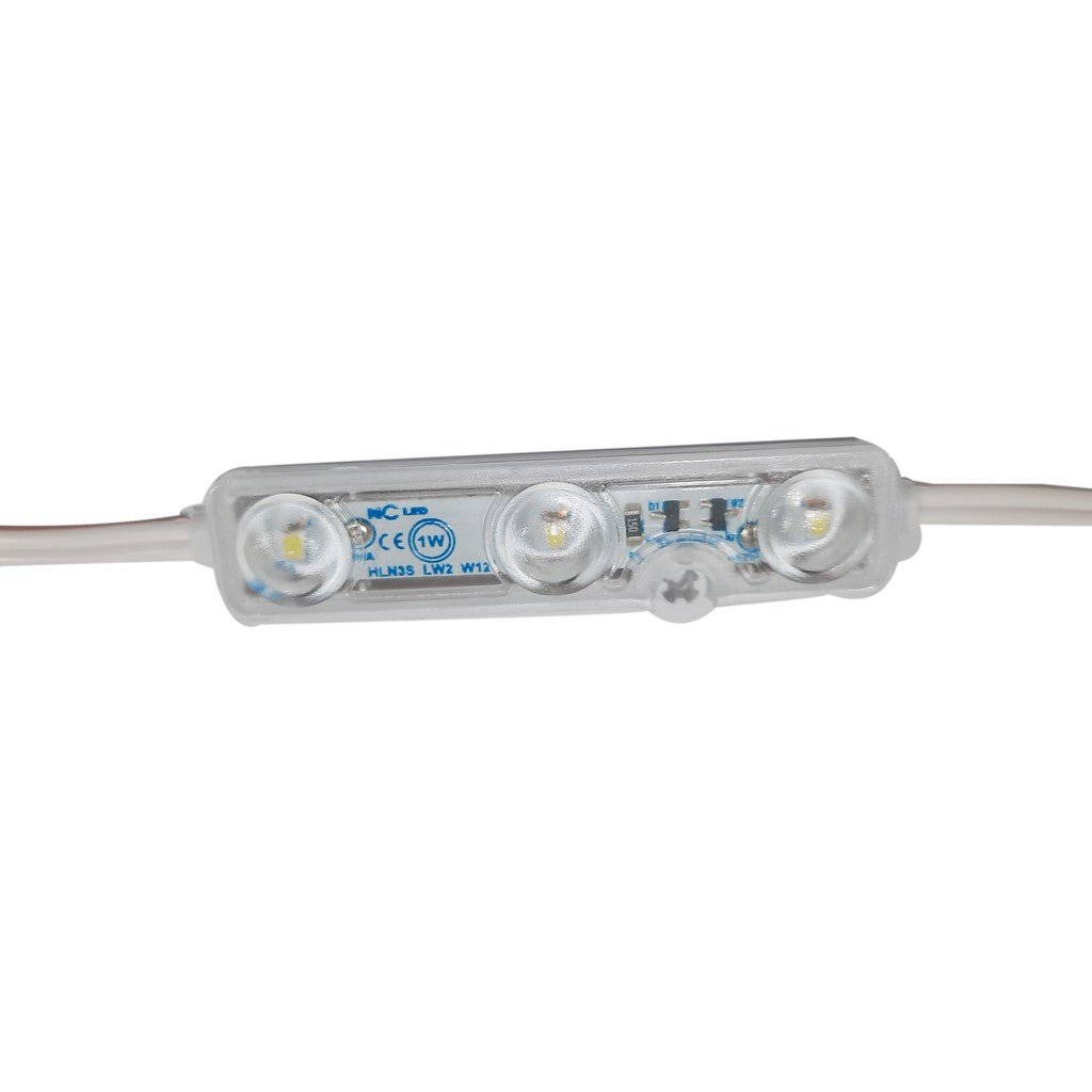 1W Super Bright LED Module / waterproof imported from korea / White, RGB, Warm / Good for Signage