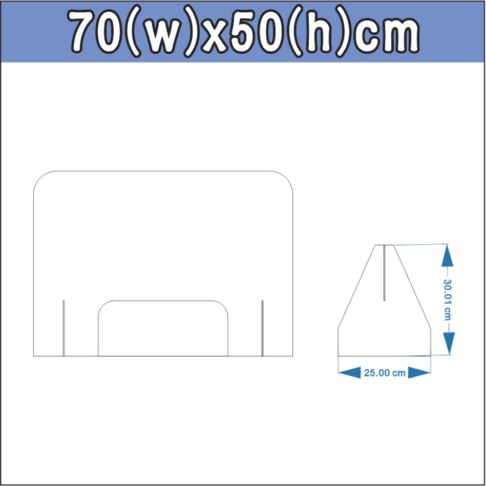 Clear Acrylic Barrier Table Shield Divider Safe Guard Counter Desk Office Partition Covid 3mm 5mm