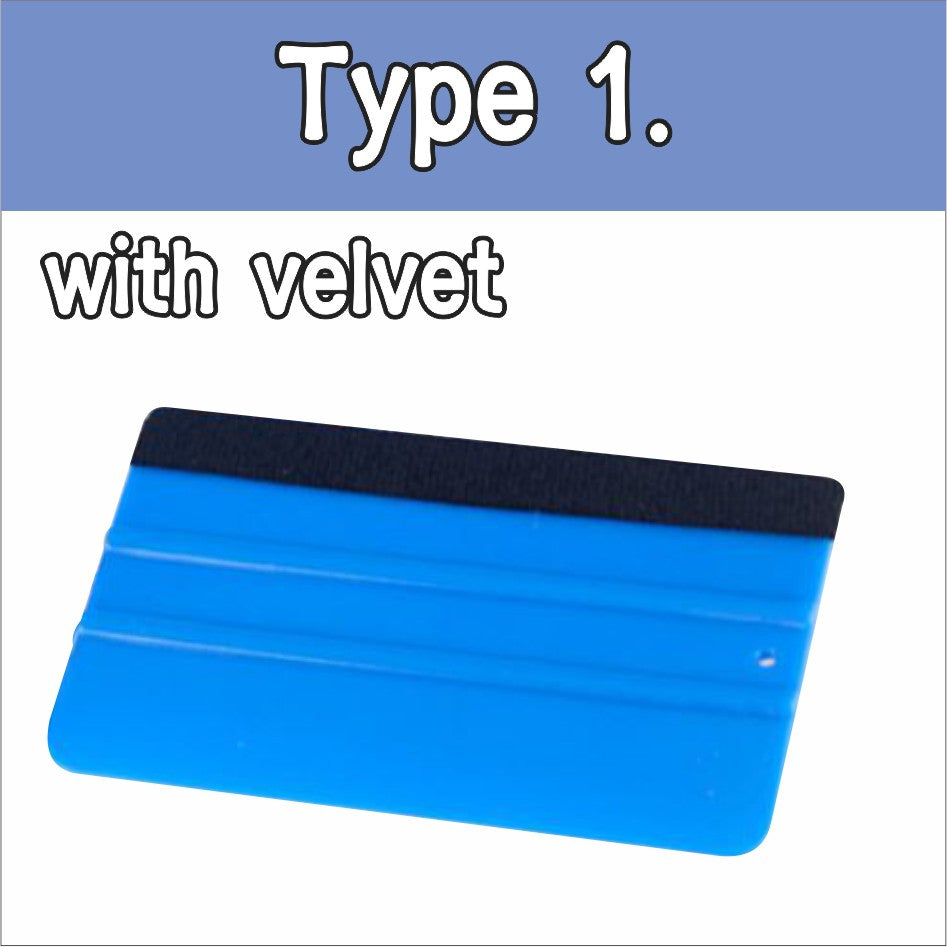 Vinyl Plastic Squeegee / Card Squeeze Sticker Packaging Film Tool Scraper Window Tint Applicator
