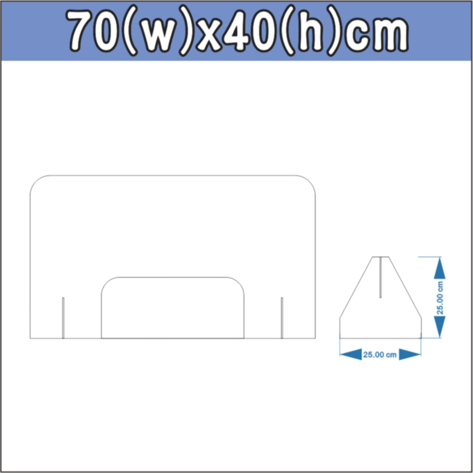 Clear Acrylic Barrier Table Shield Divider Safe Guard Counter Desk Office Partition Covid 3mm 5mm