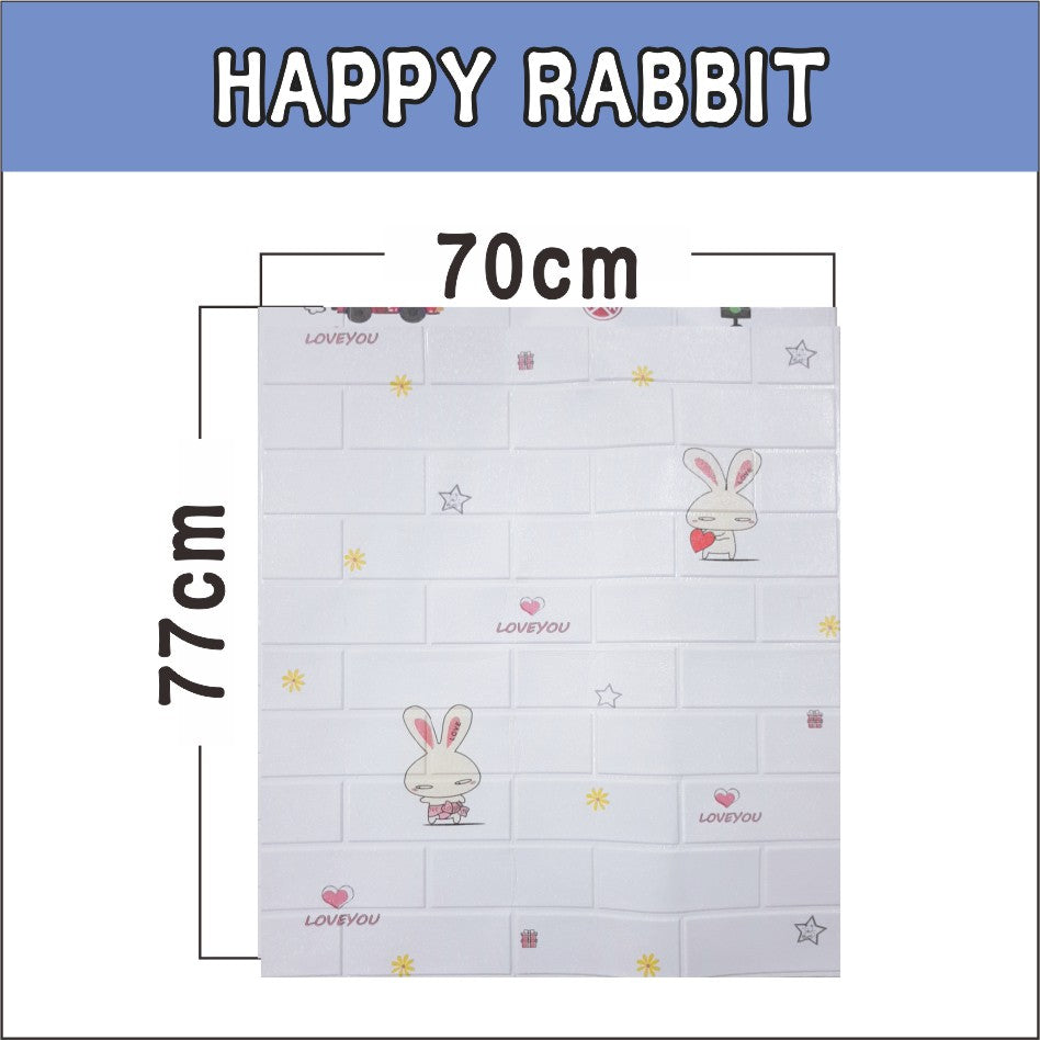 Wall Bricks Sticker Home Living Decor Kids Room Wallpaper Adhesive Self Interior 3D foam Background