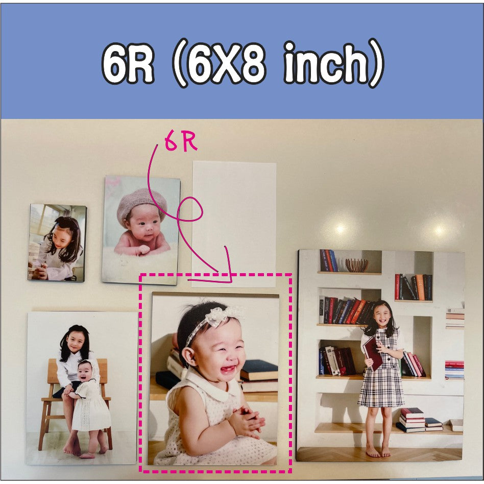 Small) Personalized Photo Tile / Sintra Sticker Customized Printing Picture Gift for Christmas Decor