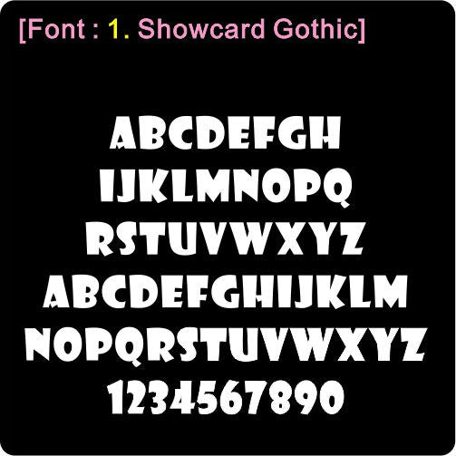 (8/9/10" H) Acrylic Letter Laser Cut / Alphabet Number Clear Transparent Black White Color Signage