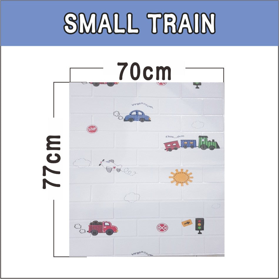 Wall Bricks Sticker Home Living Decor Kids Room Wallpaper Adhesive Self Interior 3D foam Background