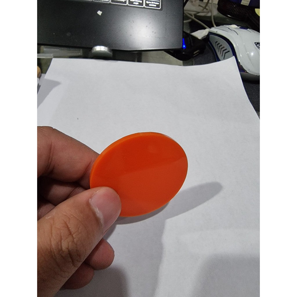Circle Round Colorful Opaque Acrylic Sheet / Pre Cut & Customized Plastic Glass Plexiglass Colored