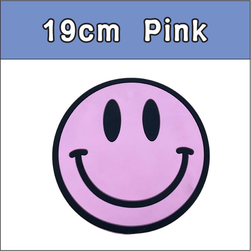 Smile Silicone Table Mat / Table Pad Dining Coaster Placemat Pot Mat Cup Pad Kitchen Mug Pan Decor
