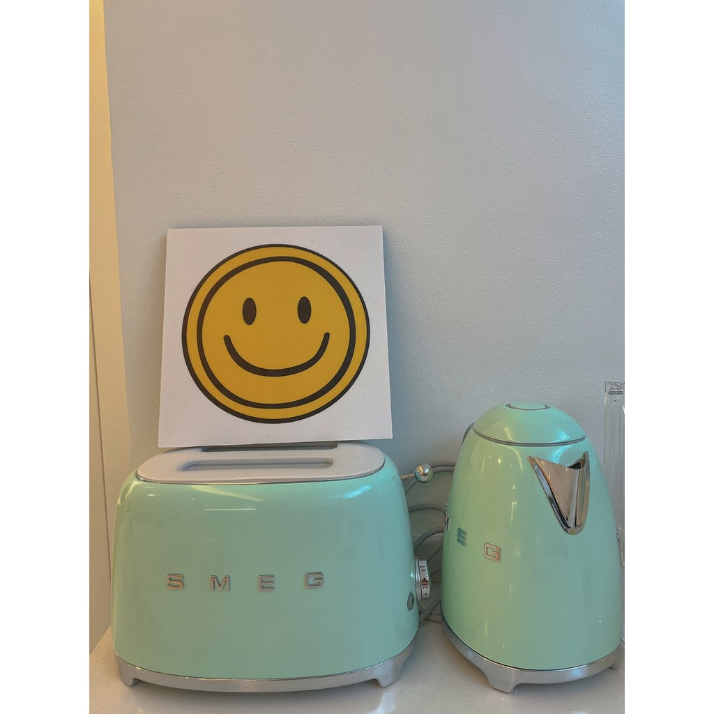 Smile Wall Decor / Photo Tiles Modern Art Home Room Table Decoration Gift Living Room Decor Kitchen