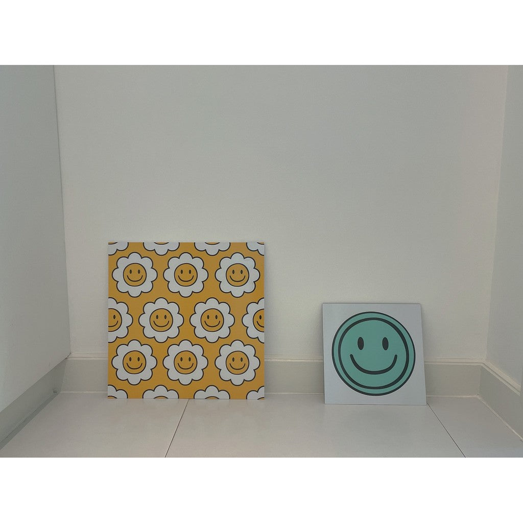 Smile Wall Decor / Photo Tiles Modern Art Home Room Table Decoration Gift Living Room Decor Kitchen